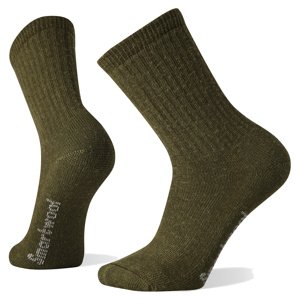 Smartwool HIKE CE FULL CUSHION SOLID CREW military olive Veľkosť: XL ponožky