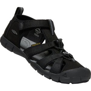 Keen SEACAMP II CNX YOUTH black/grey Veľkosť: -38 detské sandále