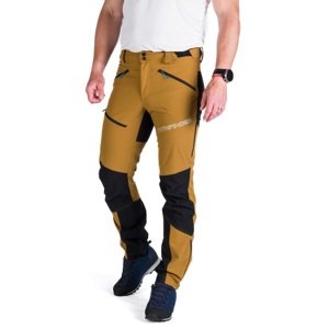 Northfinder DOUG mustard NO-3925OR-520 pánske softshellové nohavice vodeodolné Veľkosť: L nohavice
