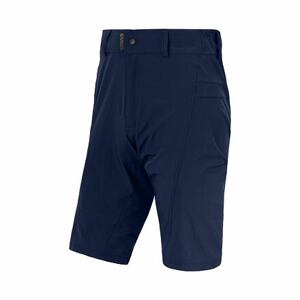 SENSOR HELIUM pánske nohavice s cyklovložkou krátke voľné deep blue Veľkosť: XXL