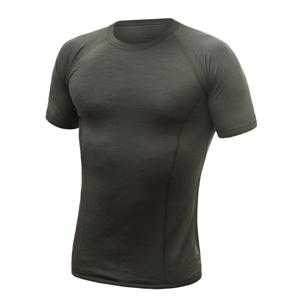 SENSOR MERINO AIR pánske tričko kr.rukáv olive green Veľkosť: M pánske tričko