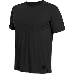 SENSOR MERINO AIR traveller pánske tričko kr.rukáv čierna Veľkosť: XL pánske tričko s krátkym rukávom