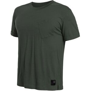 SENSOR MERINO AIR traveller pánske tričko kr.rukáv olive green Veľkosť: -XL pánske tričko s krátkym rukávom