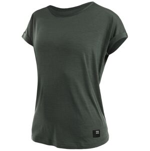 SENSOR MERINO AIR traveller dámske tričko kr.rukáv olive green Veľkosť: XL dámske tričko s krátkym rukávom