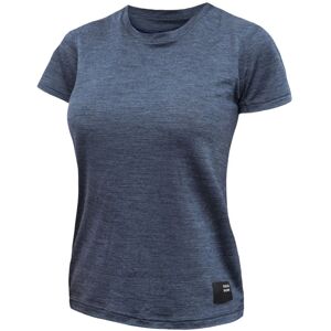 SENSOR MERINO LITE dámske tričko kr.rukáv mottled blue Veľkosť: S spodná bielizeň