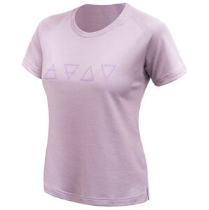 SENSOR MERINO BLEND ELEMENTS dámske tričko kr.rukáv mystic violet Veľkosť: S dámske tričko kr.rukáv