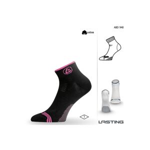 Lasting ABD ponožky pre aktívny šport 948 čierna Veľkosť: (38-41) M ponožky