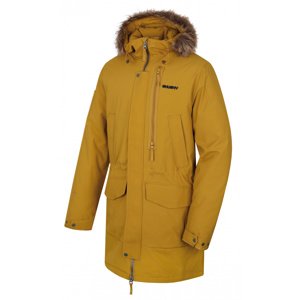 Husky Pánsky zimný kabát Nelidas M horčicová Veľkosť: XL
