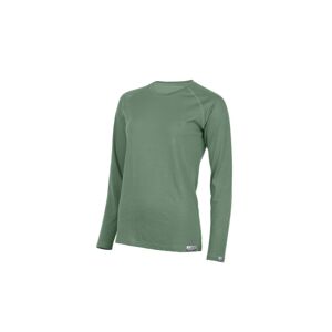 Lasting dámske merino tričko ATILA zelené Veľkosť: M