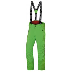 Husky Pánske lyžiarske nohavice Mitaly M neónovo zelená Veľkosť: XL