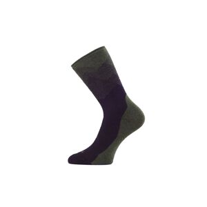 Lasting merino ponožky FWN zelené Veľkosť: (42-45) L