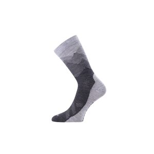 Lasting merino ponožky FWR sivé Veľkosť: (46-49) XL