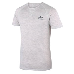 Husky Merino termobielizeň Mersa M light grey Veľkosť: XL pánske tričko s krátkym rukávom