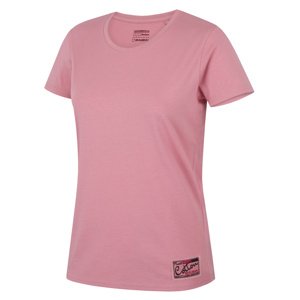 Husky Dámske bavlnené tričko Tee Base L pink Veľkosť: XS dámske tričko s krátkym rukávom