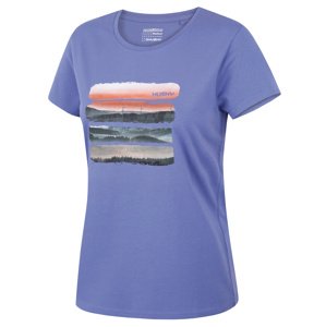 Husky Dámske bavlnené tričko Tee Vane L light blue Veľkosť: L dámske tričko s krátkym rukávom
