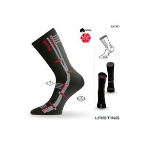Lasting ILH 903 čierna Inline ponožky Veľkosť: (34-37) S ponožky