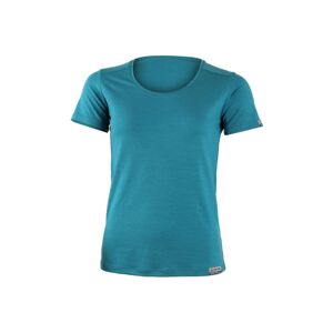 Lasting dámske merino tričko IRENA modré Veľkosť: S