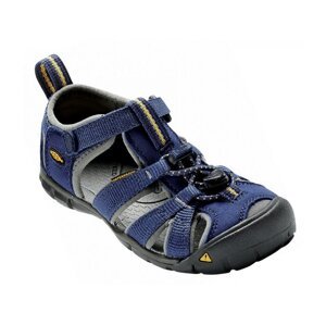 Keen SEACAMP II CNX YOUTH blue depths / gargoyle Veľkosť: -38 detské sandále