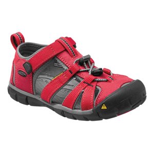 Keen SEACAMP II CNX CHILDREN racing red / gargoyle Veľkosť: 25/26 detské sandále