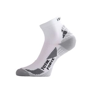 Lasting RTF 008 biele bežecké ponožky Veľkosť: (46-49) XL ponožky