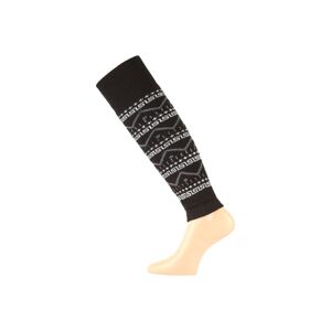 Lasting SKN 901 čierne lyžiarske návleky Veľkosť: (42-45) L ponožky