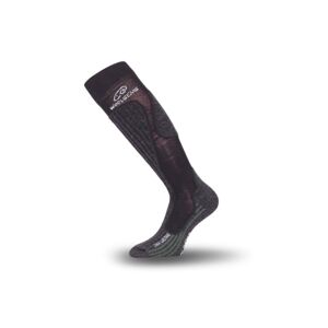 Lasting SWH 906 čierna silné podkolienky Veľkosť: (38-41) M ponožky
