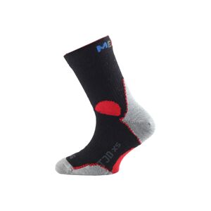 Lasting TJD 903 čierna merino ponožka junior slabšie Veľkosť: (34-37) S ponožky