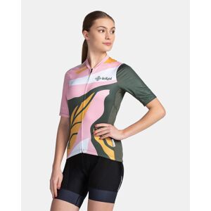 Kilpi RITAEL-W Tmavo zelená Veľkosť: 38 dámsky cyklistický dres