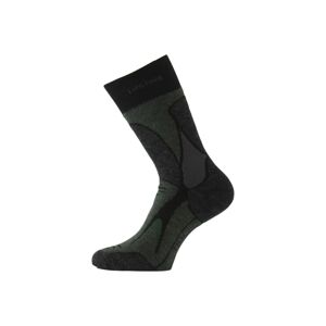 Lasting TRX 908 čierna merino ponožky Veľkosť: (42-45) L ponožky
