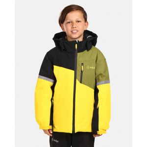 Kilpi FERDEN-JB Žltá Veľkosť: 110 detská lyžiarska bunda
