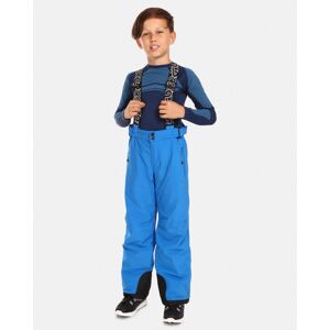 Kilpi GABONE-J Modrá Veľkosť: 134 detské lyžiarske nohavice