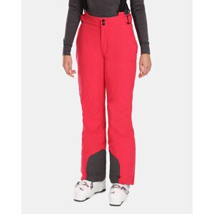 Kilpi ELARE-W Ružová Veľkosť: 52 dámske lyžiarske nohavice