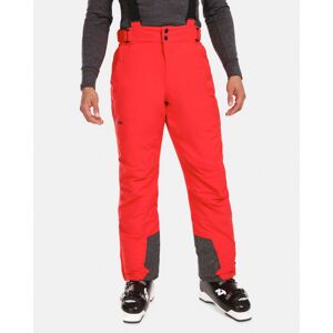 Kilpi MIMAS-M Červená Veľkosť: 3XL pánske lyžiarske nohavice