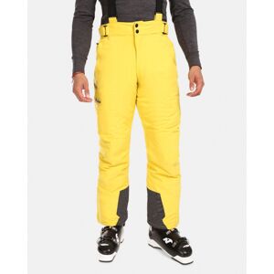 Kilpi MIMAS-M Žltá Veľkosť: 3XL pánske lyžiarske nohavice