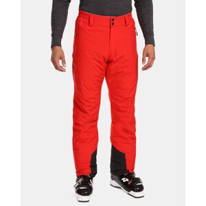 Kilpi GABONE-M Červená Veľkosť: 3XL pánske lyžiarske nohavice