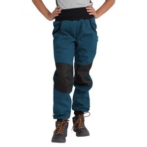 Unuo, Detské softshellové nohavice s fleecom Street Strong, Kobaltová Veľkosť: 98/104