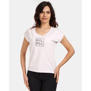 Kilpi ROANE-W Biela Veľkosť: 36 dámske tričko s krátkym rukávom