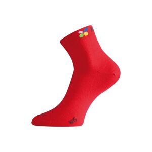 Lasting WHS 388 červená merino ponožka Veľkosť: (38-41) M ponožky