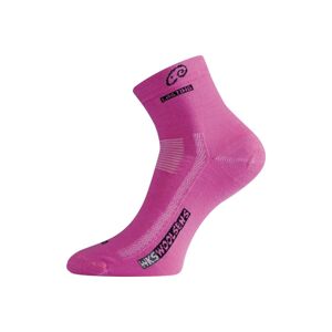 Lasting WKS 499 ružové ponožky z merino vlny Veľkosť: (42-45) L ponožky