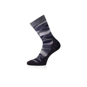 Lasting merino ponožky WLJ sivé Veľkosť: (38-41) M unisex ponožky