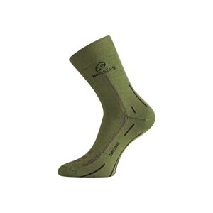Lasting WLS 699 zelená vlnená ponožka Veľkosť: (42-45) L ponožky