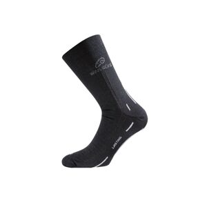 Lasting WLS 901 čierna vlnená ponožka Veľkosť: (42-45) L ponožky