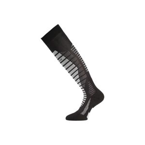 Lasting WRO 908 čierne lyžiarske podkolienky Veľkosť: (42-45) L ponožky