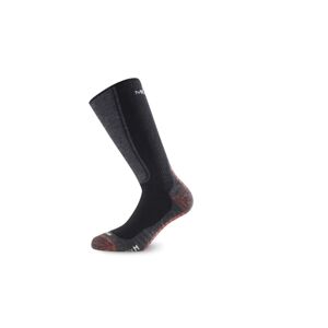 Lasting WSM 900 čierne vlnené ponožky Veľkosť: (46-49) XL ponožky