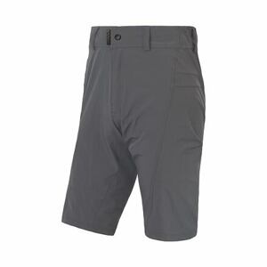 SENSOR HELIUM pánske nohavice s cyklovložkou krátke voľné rhino grey Veľkosť: -XL