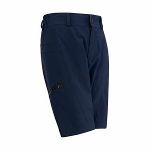 SENSOR HELIUM dámske nohavice s cyklovložkou krátke voľné deep blue Veľkosť: S