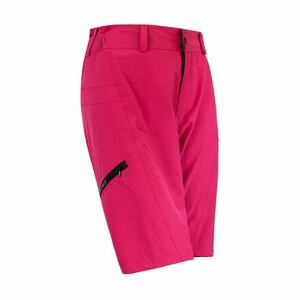 SENSOR HELIUM dámske nohavice s cyklovložkou krátke voľné hot pink Veľkosť: S