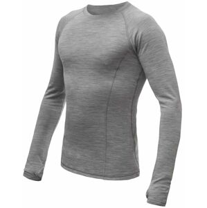 SENSOR MERINO BOLD pánske tričko dl.rukáv cool gray Veľkosť: XL