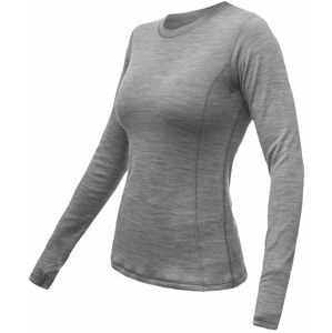 SENSOR MERINO BOLD dámske tričko dl.rukáv cool gray Veľkosť: XL