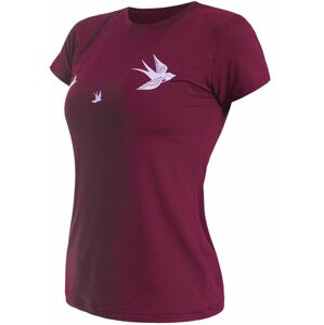 SENSOR COOLMAX TECH SWALLOW dámske tričko kr.rukáv lilla Veľkosť: XL dámske tričko s krátkym rukávom